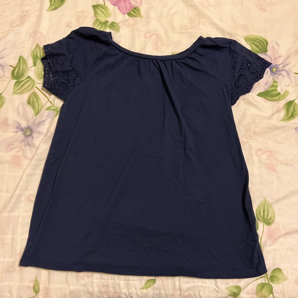 Navy Blue Girls T-shirt